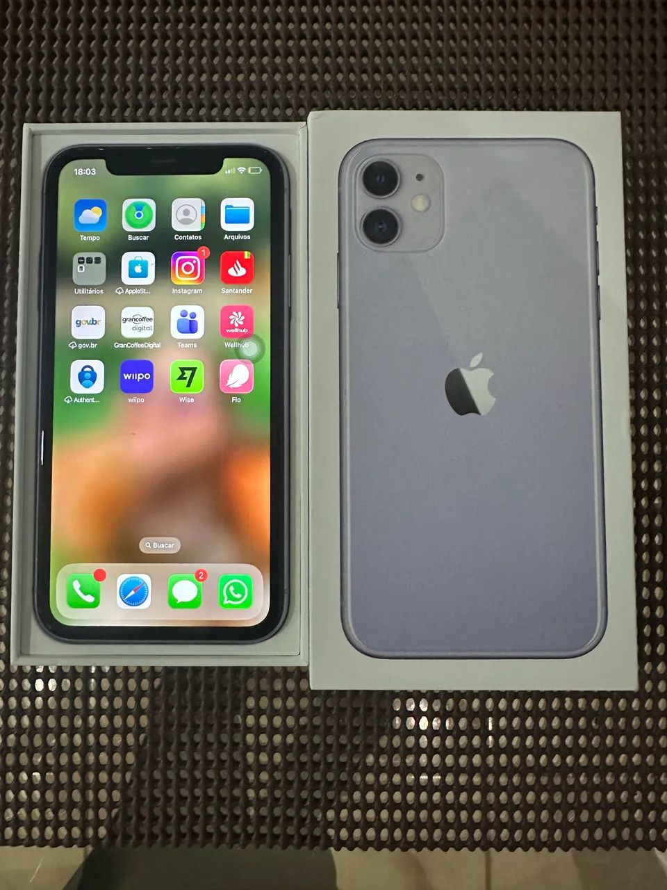 iPhone 11 lilás  64gb Impecável Única dona  - Foto 2