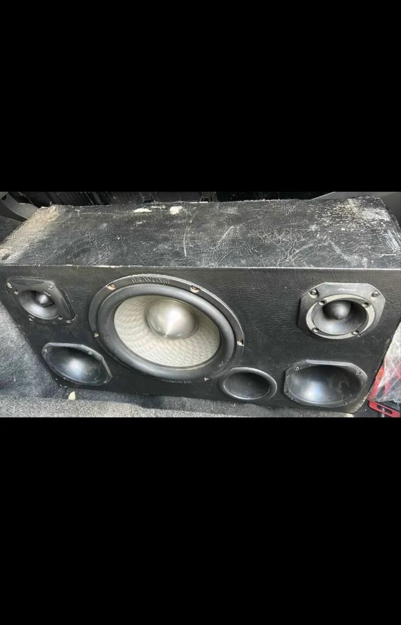 ? Caixa de Som Automotiva Bravox Completa ? - Foto 3