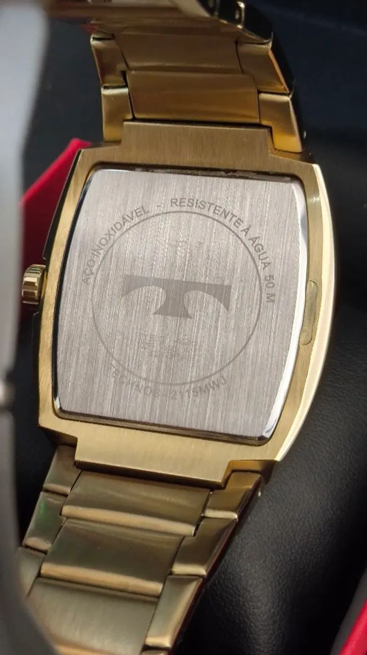 Relógio Masculino Technos Skydiver Dourado.  - Foto 4