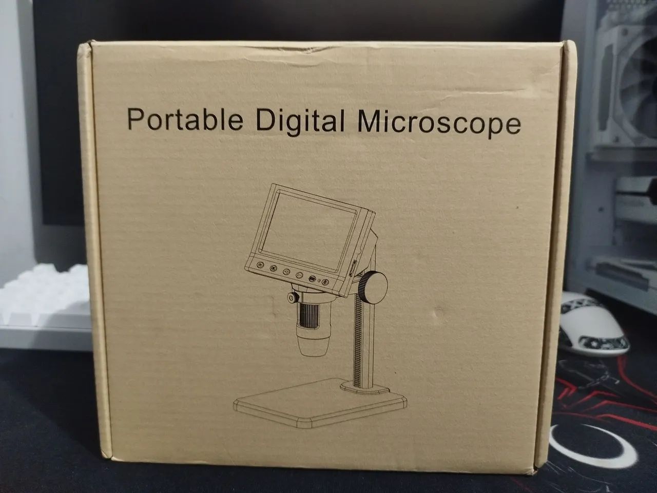 Microscópio Digital USB - Novo na Caixa