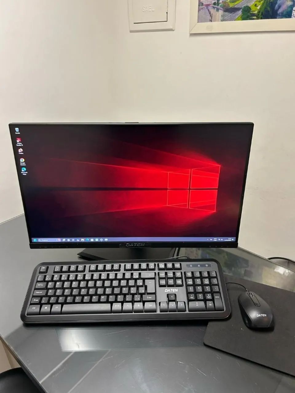 ALL IN ONE DATEN - AMD RYZEN 5 PRO 5650GE -SSD 512 GB Armazenamento-16GB RAM-24 POLEGADAS - Foto 3