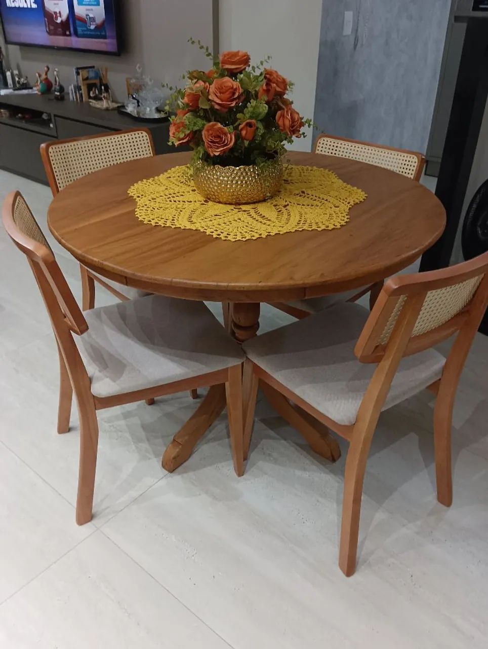 Mesa Madeira Maciça 