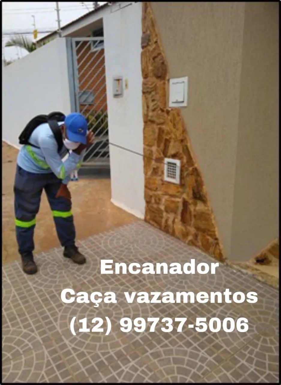 Encanador / caça vazamento 9  *