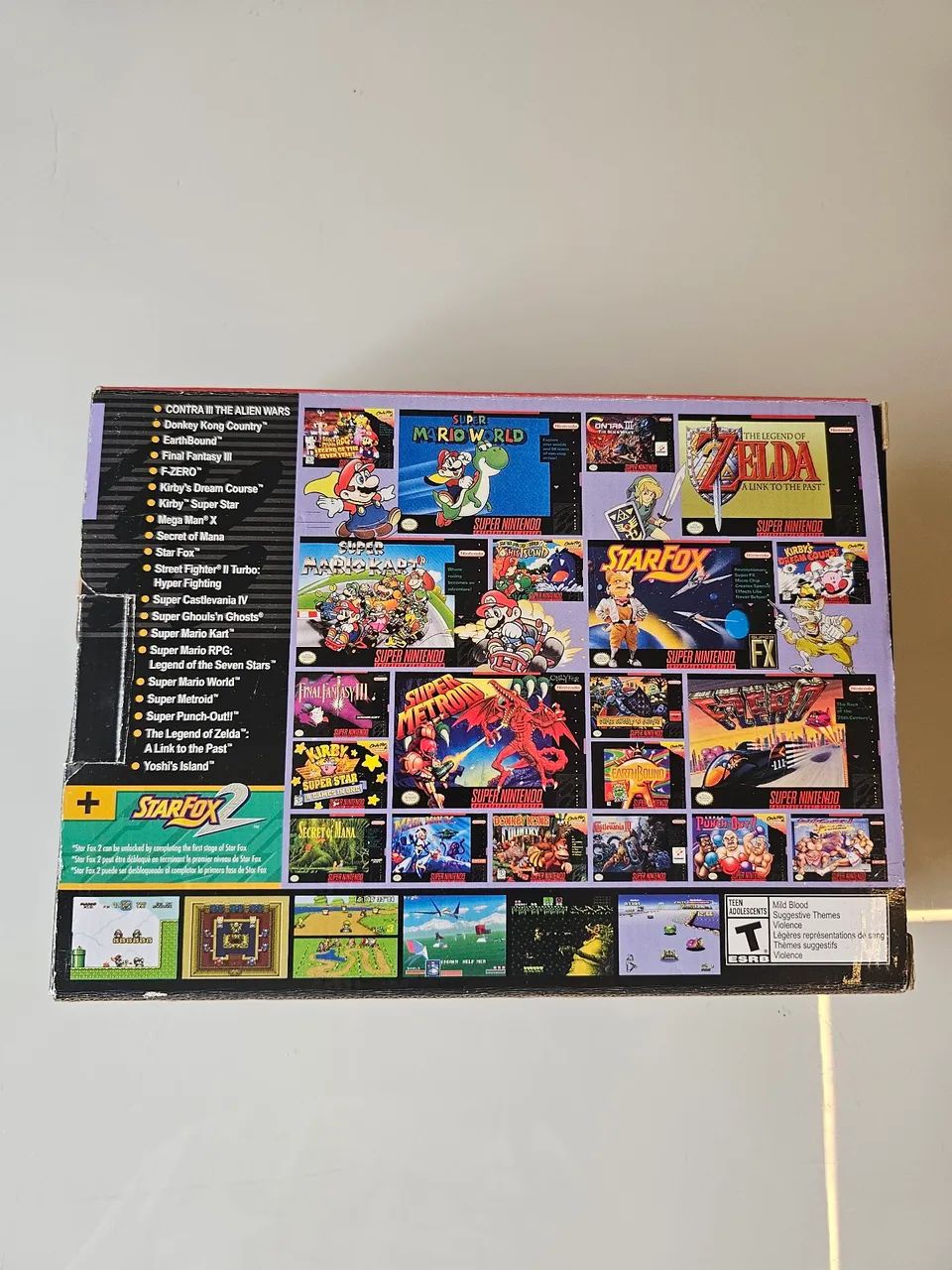 Super Nintendo Classic Mini - Incluído 21 jogos - Jogos de Vídeo