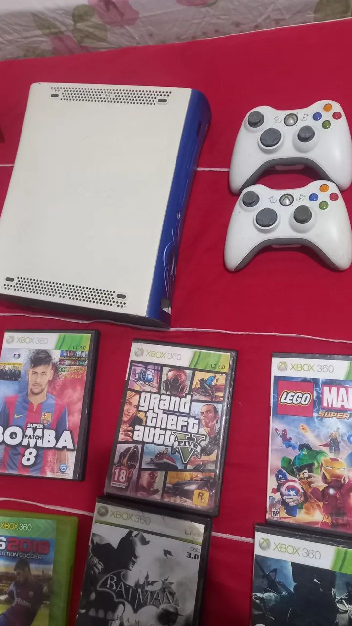 XBOX 360 + 24 JOGOS - Foto 2