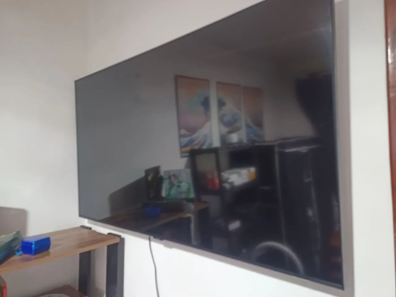 Televisão 50 polegadas com gaming Hub - Defeito