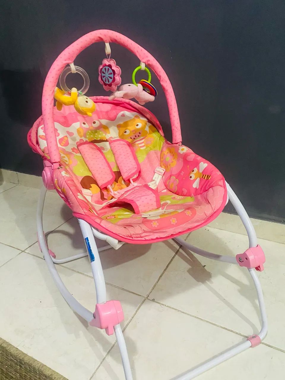 Cadeira Descanso Bebê Rosa - Safety 1st Rosa