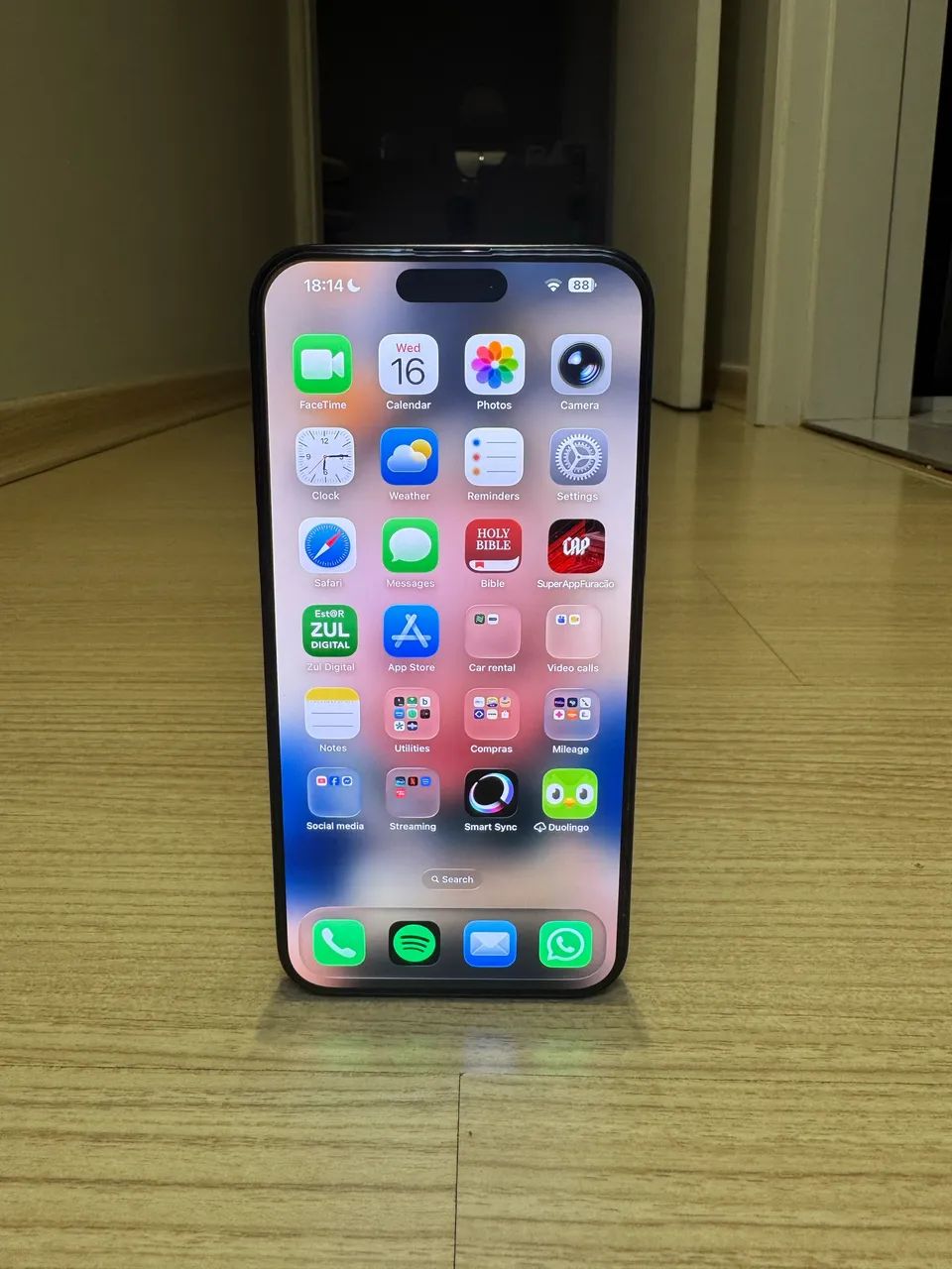 iPhone 15 pro max black - 256gb - 91% bateria - zerado - Foto 2