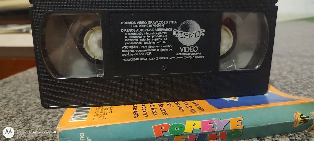 Fita vhs Popeye e filho - Foto 3