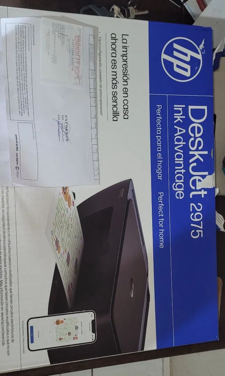 Impressora hp deskjet 2975 na caixa zero