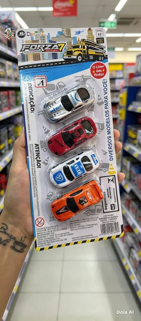 Kit de carros brinquedo 