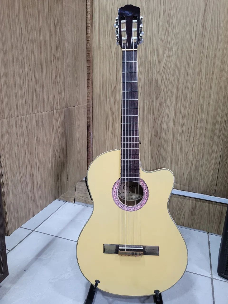 VIOLÃO CONDOR CN-45 ELETROACÚSTICO NYLON - Foto 3