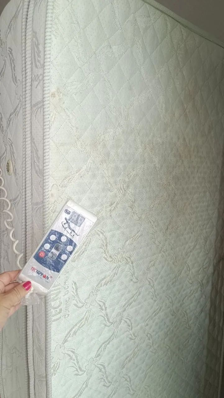 Colchão de solteiro magnético com controle remoto