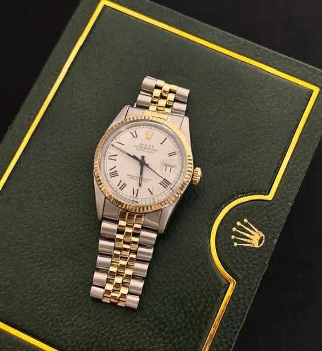Rolex Datejust Aço e Ouro - Foto 4