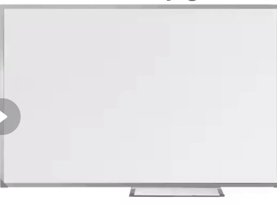Quadro escolar branco 