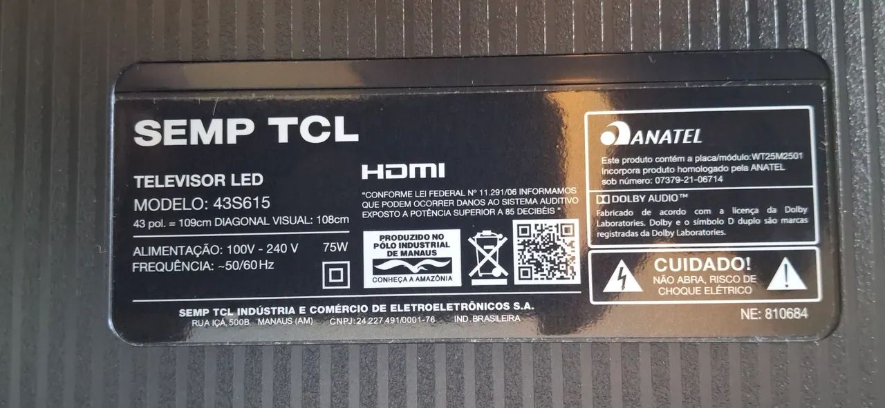 Televisão TCL 42 Polegadas - Foto 4