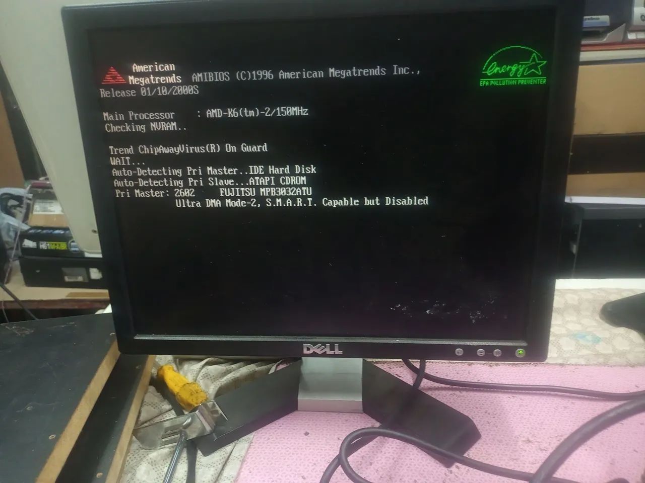 CPU K6 2 antiga funcionando Windows 98 - Foto 3