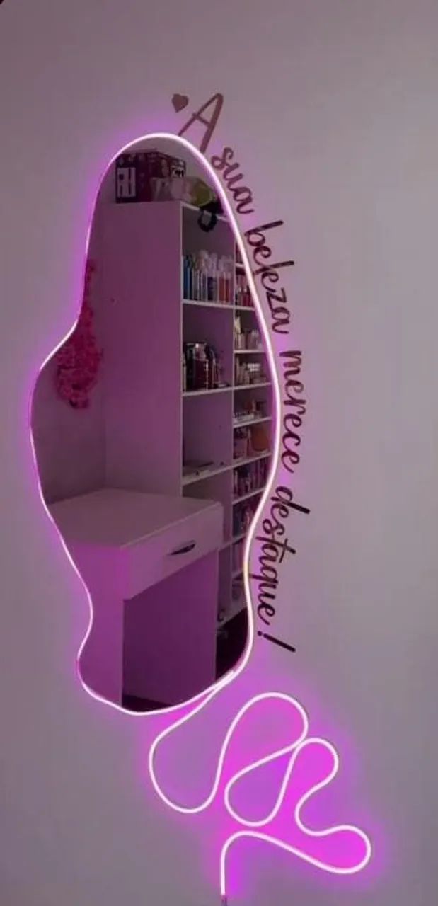 espelho com led Pinterest  - Foto 4