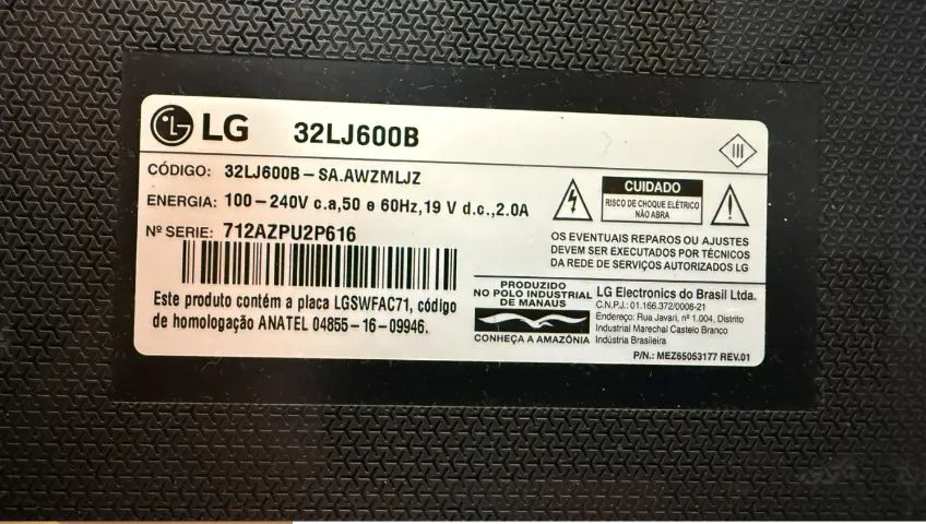 Smart TV 32 polegadas LG 32LJ600B - Foto 3