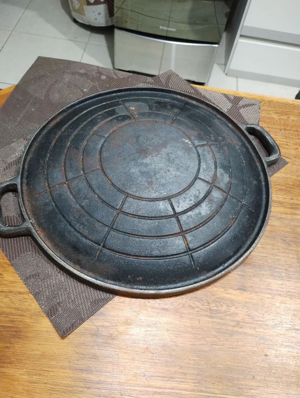 Tacho de ferro antigo - Foto 2