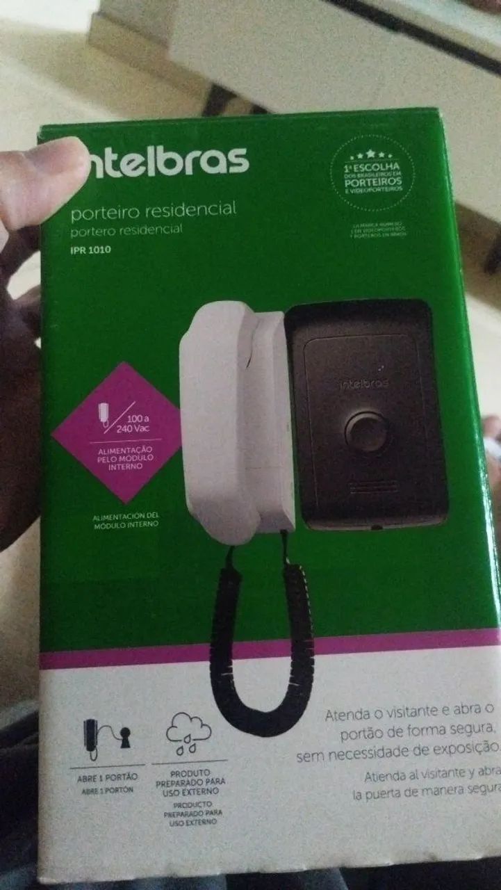 Vendo interfone Intelbras 