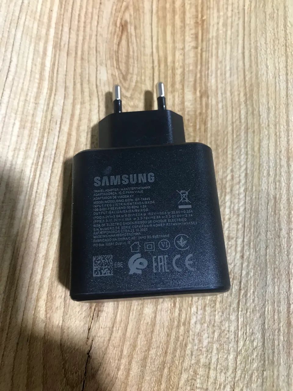 Fonte original Samsung turbo 45w