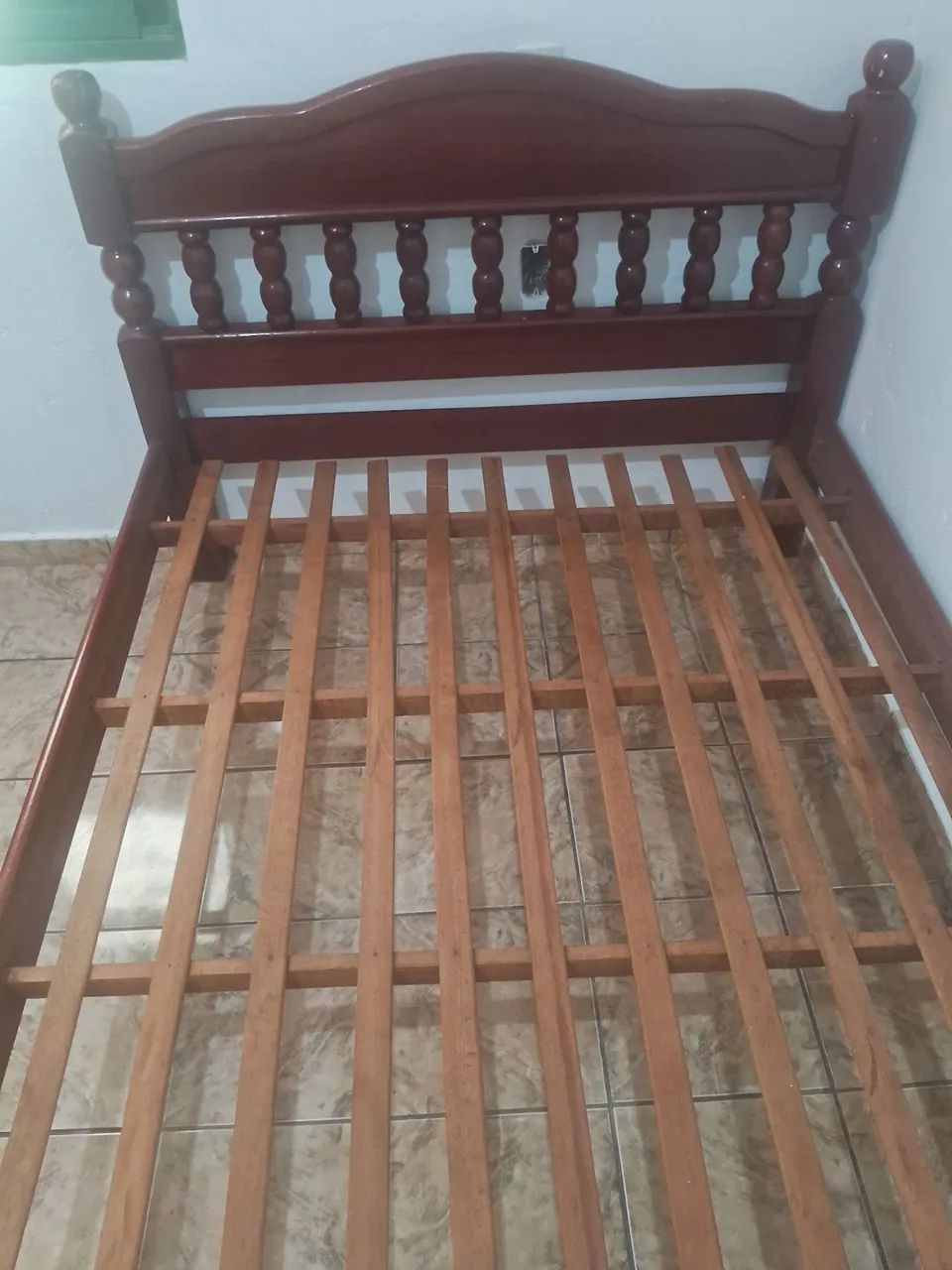 Cama de casal madeira - Foto 2