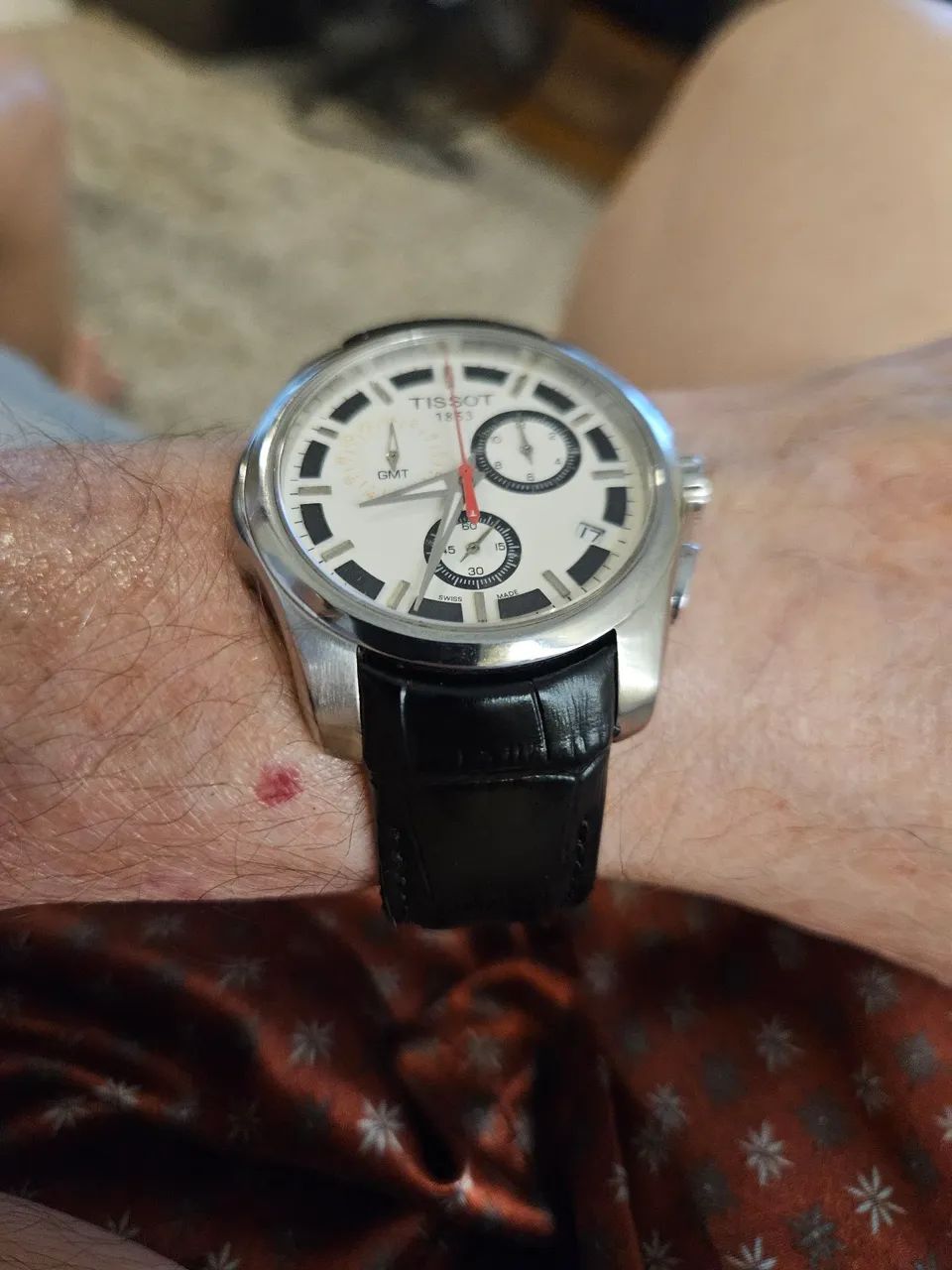 Relógio Tissot GMT Edição Limitada Michael Owen - Foto 4