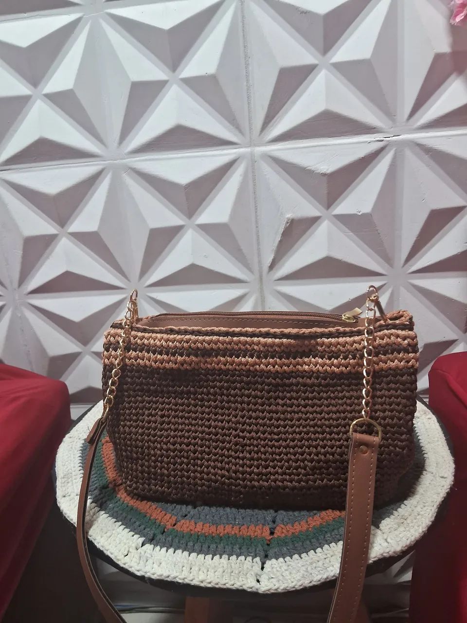 Bolsa de crochê 