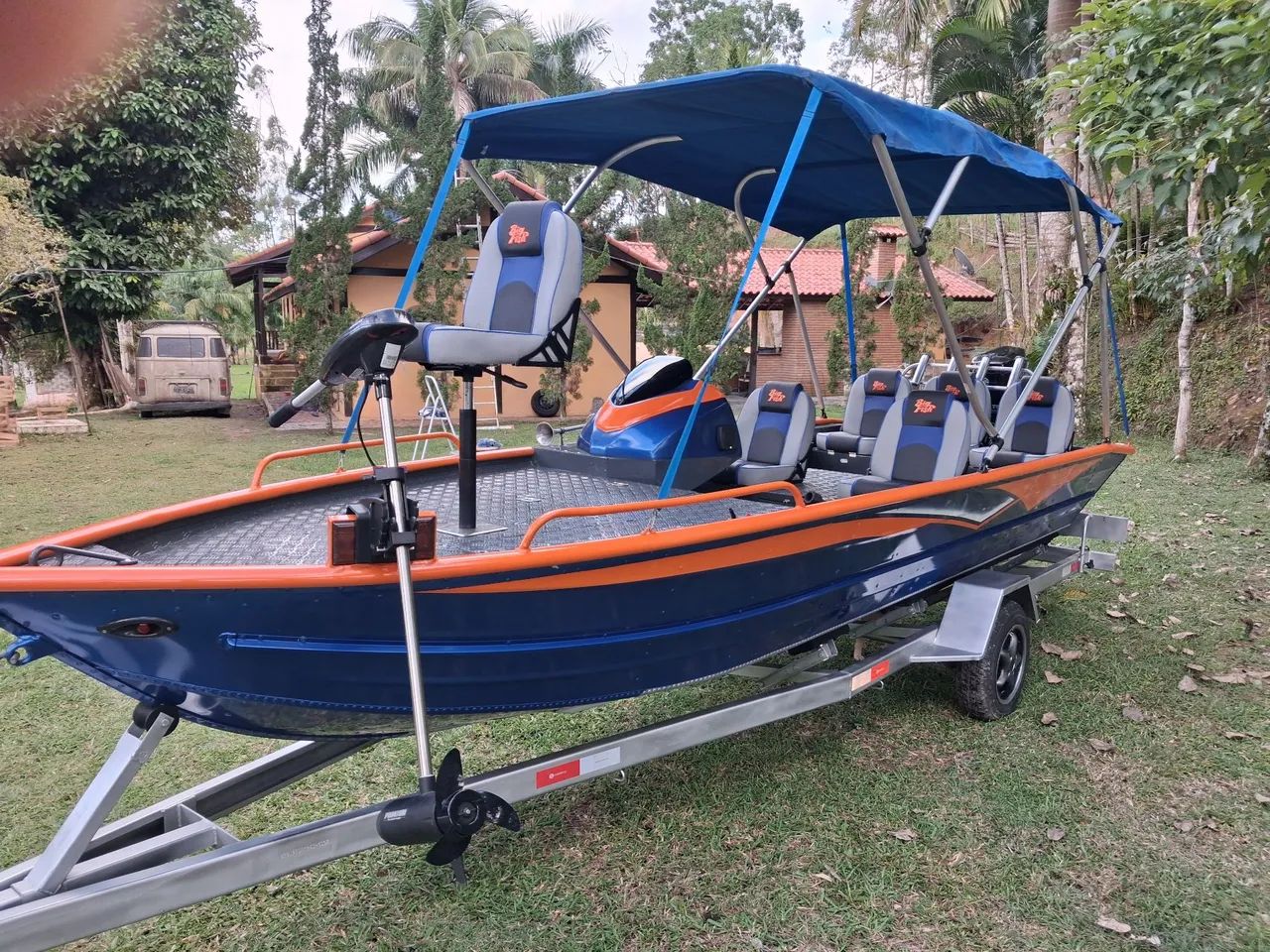 LANCHA , ALUMINIO  PESCA E LAZER - Foto 5