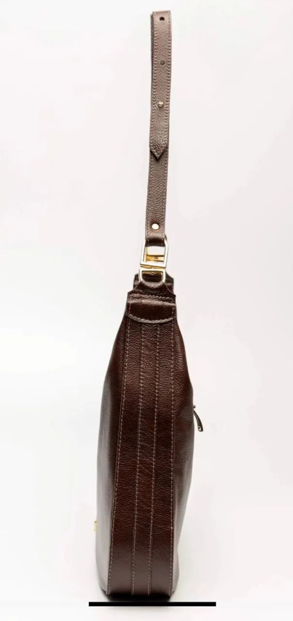 Bolsa de couro legítimo  - Foto 3