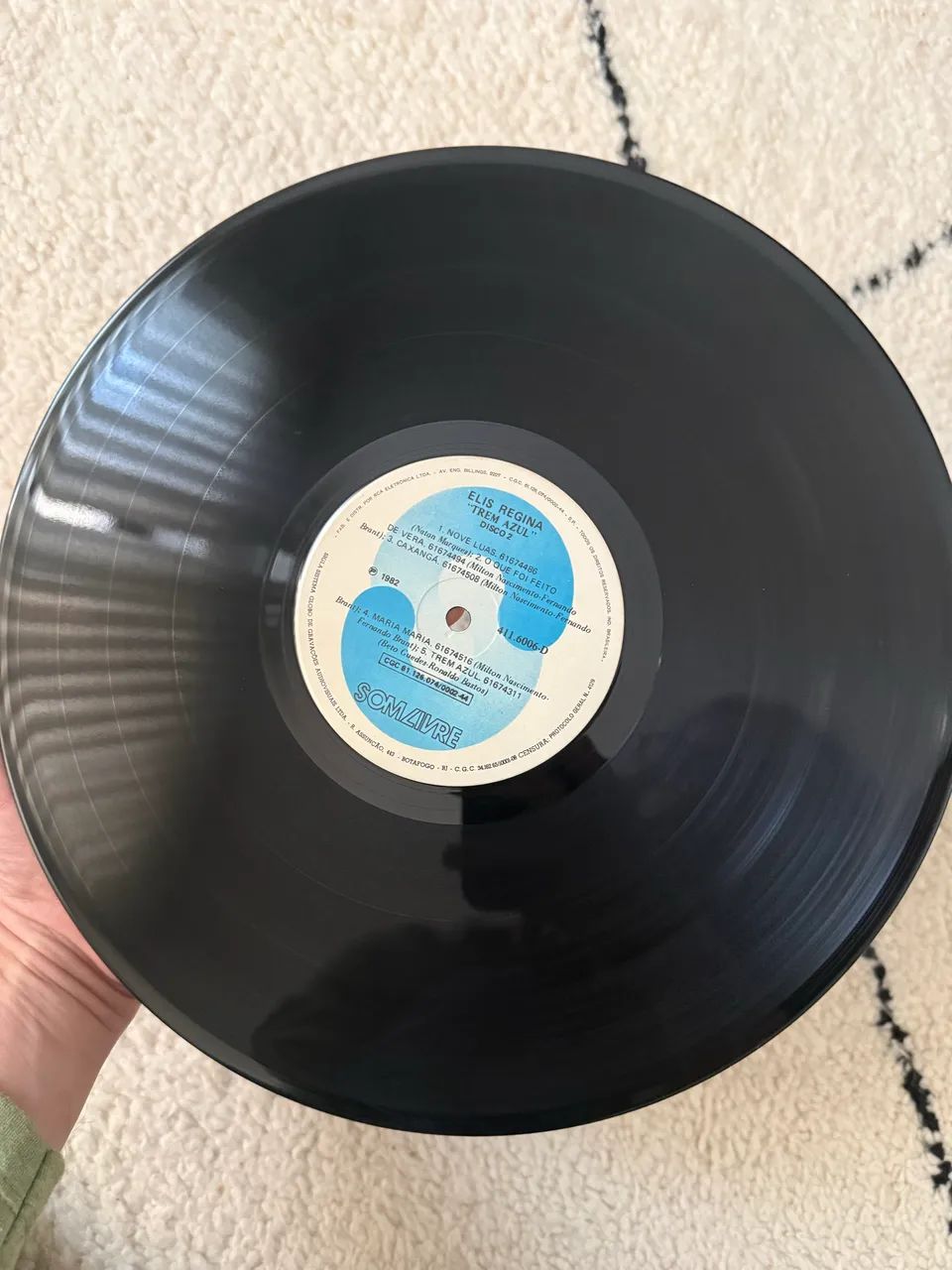 Lp Elis Regina - Trem Azul (capa gatefold) - Foto 4