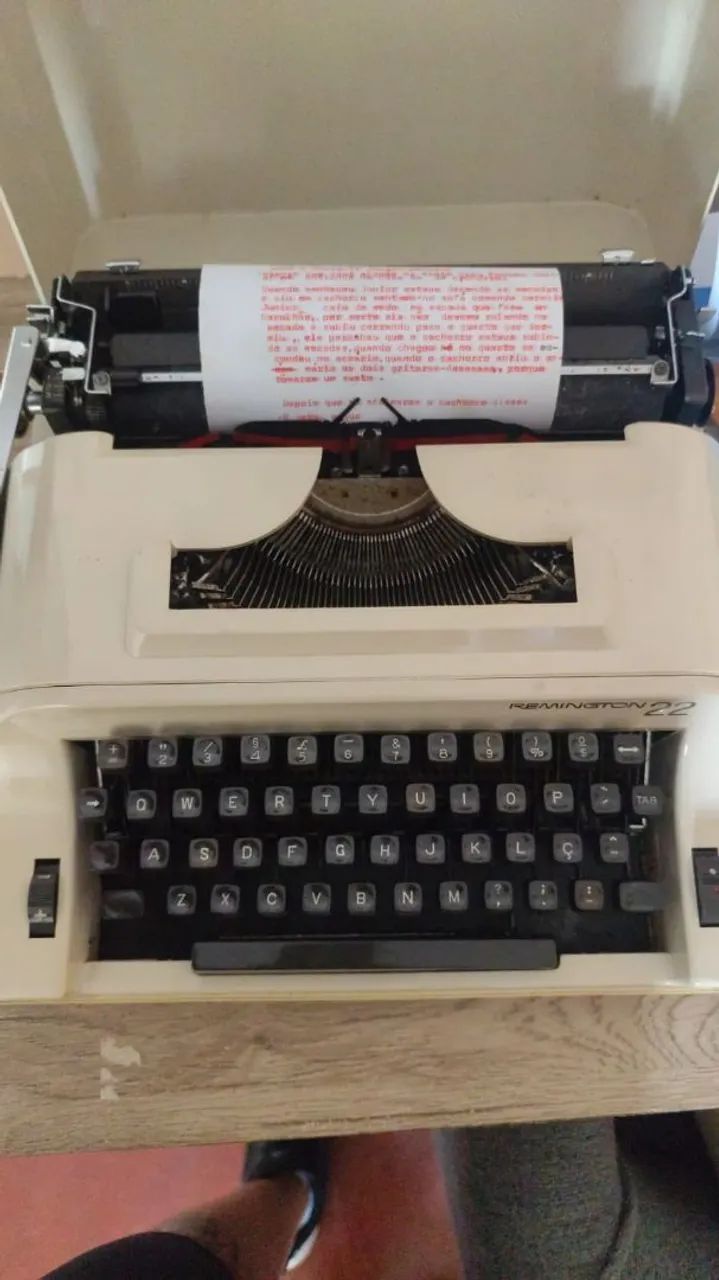 Máquina de escrever