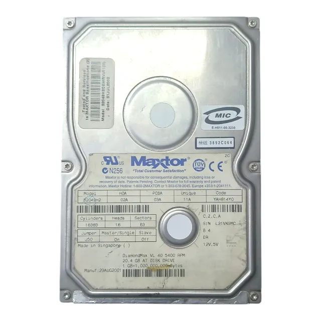 HDD de 20GB No Estado