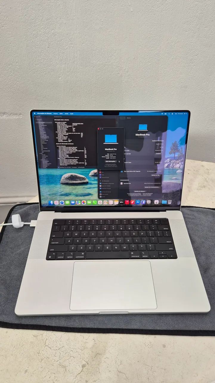 MacBook Pro 16インチ M1 Max 64GB 美品 付属品有 Macbook Pro 16 M1 Max 64GB 1TB Prata - Notebooks - Chácara Inglesa