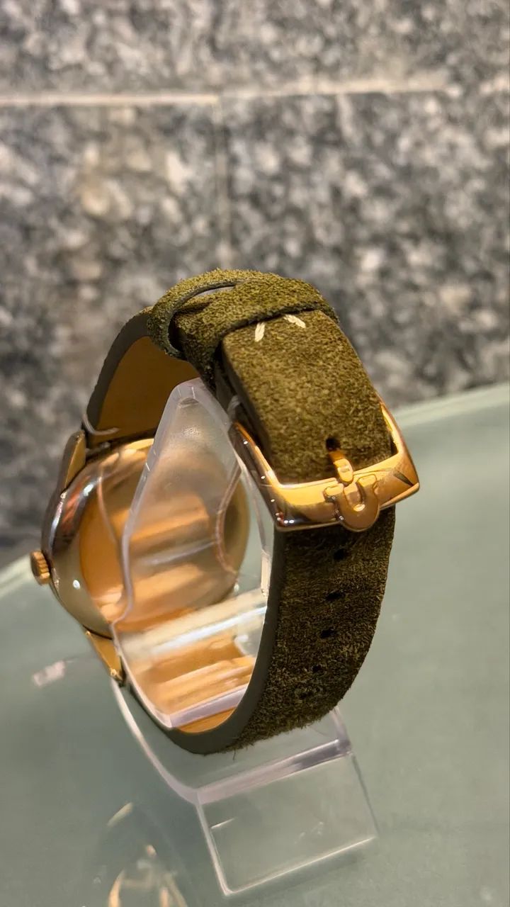 Relógio Omega 35mm ouro rose - Foto 4