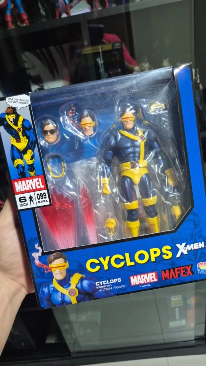 MAFEX Cyclops (Ciclope) (Comic Ver.) X-Men  - Foto 2