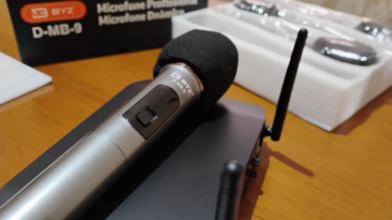 Microfones sem fio BYZ - Foto 2
