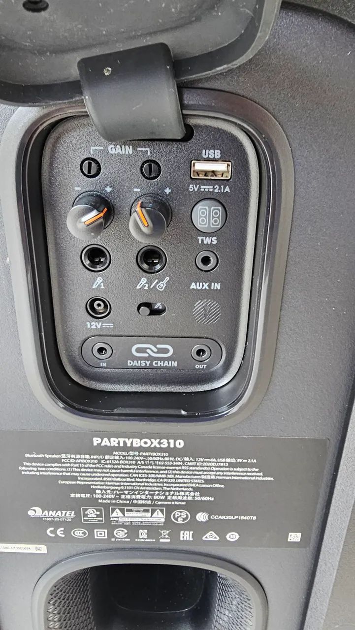 JBL PARTYBOX 310 EXC ESTADO - Foto 4