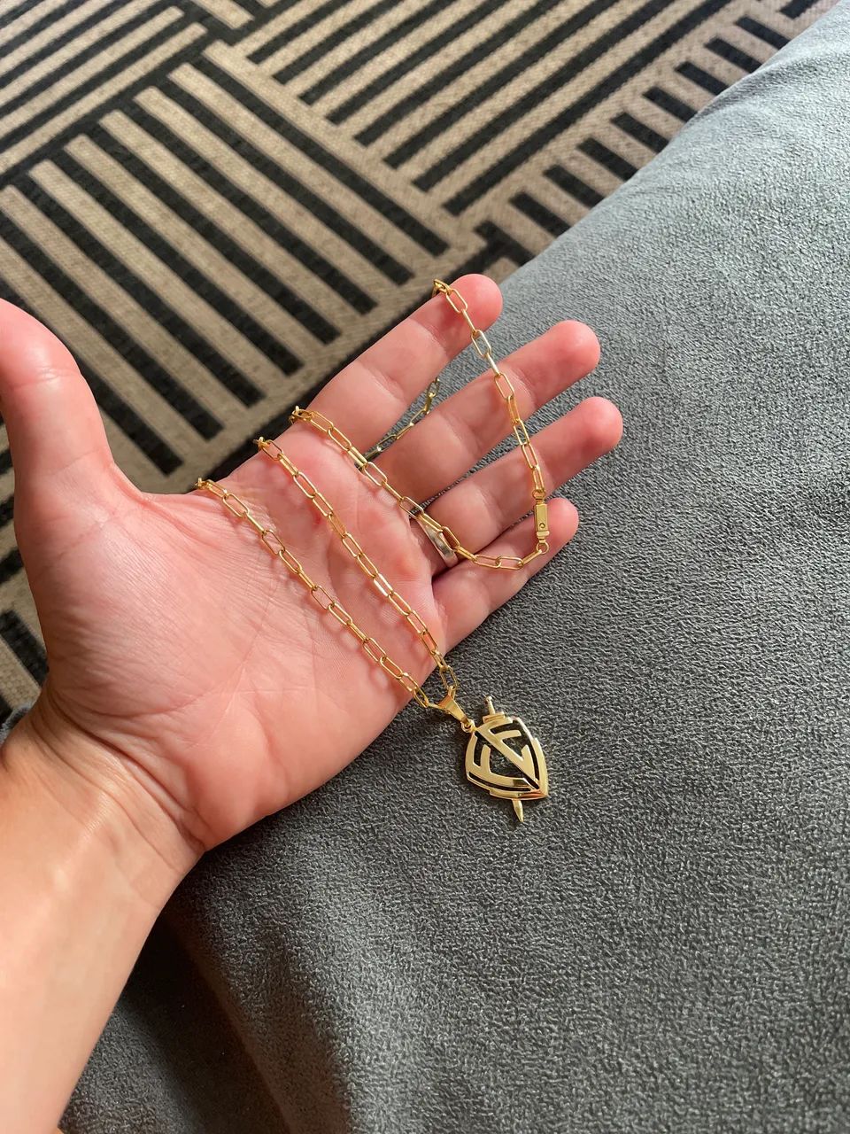 Corrente banhada a ouro 18K - Foto 3