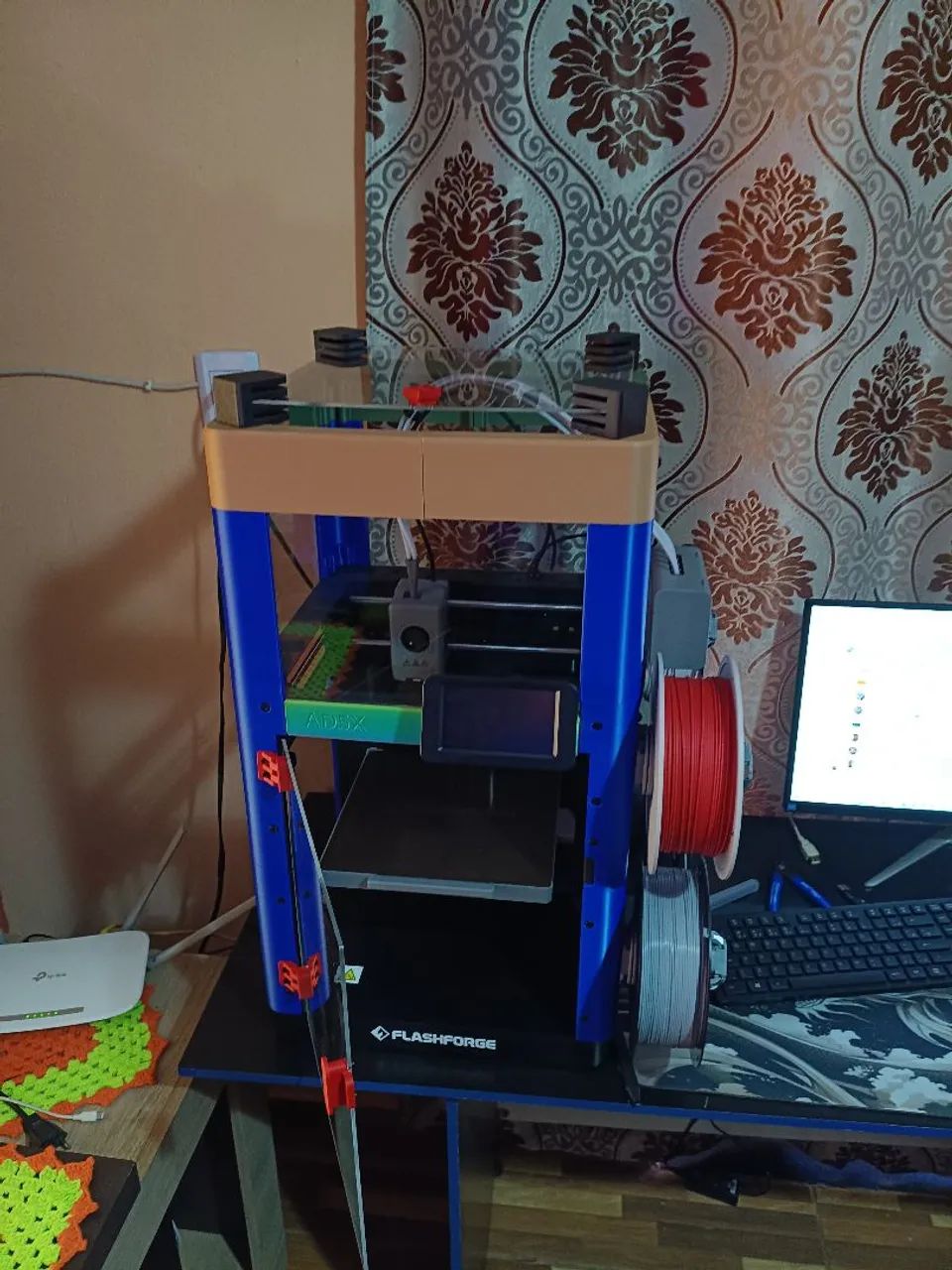 Impressora 3d flashforge ad5x semi novo  - Foto 4