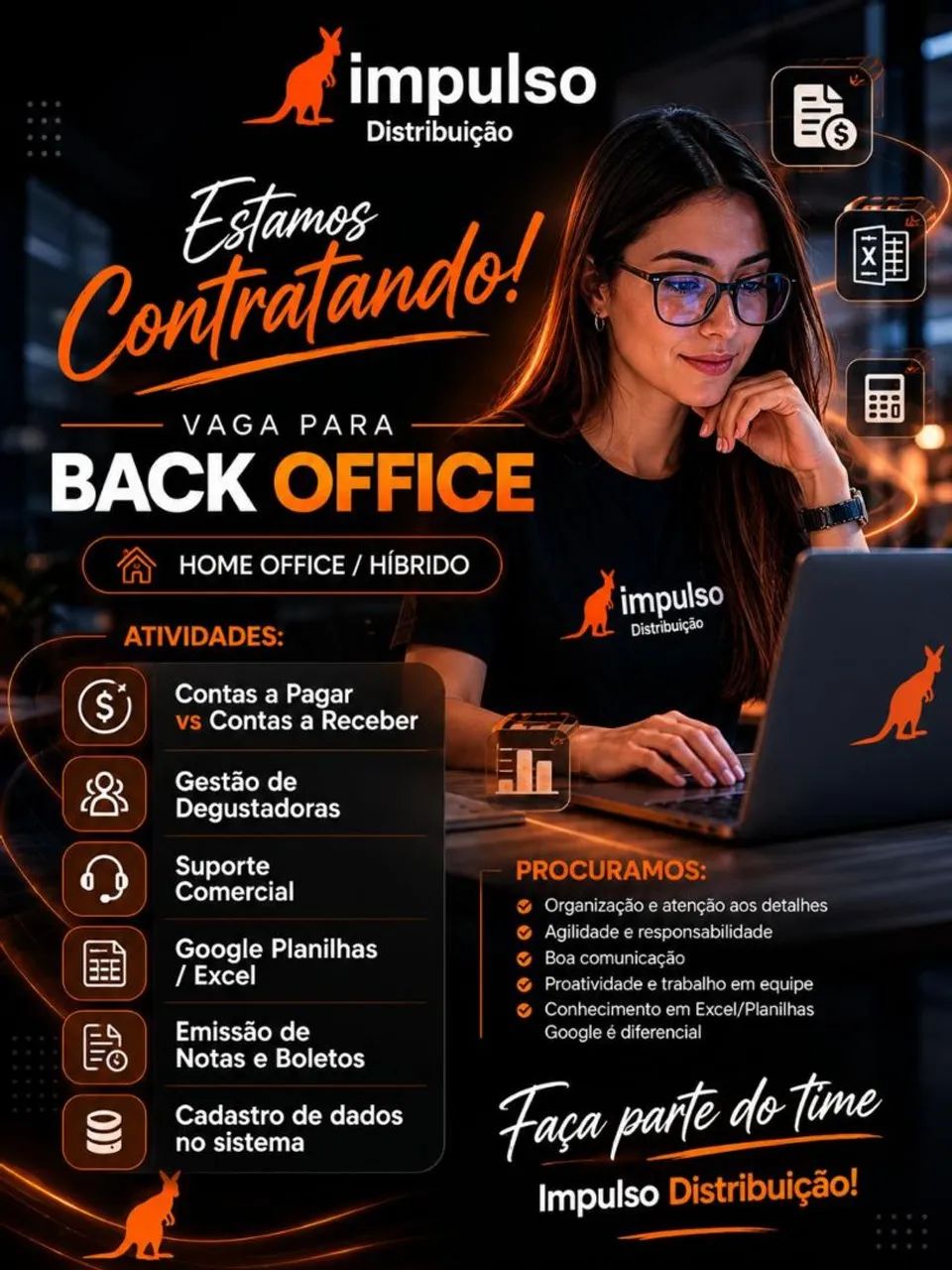 Back Office - serviço administrativo
