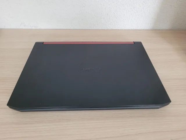 Notebook game projeto acer nitro 5 i5 9th 16gb 256+ssd video 1650 conservado 2750  ac tro - Foto 2