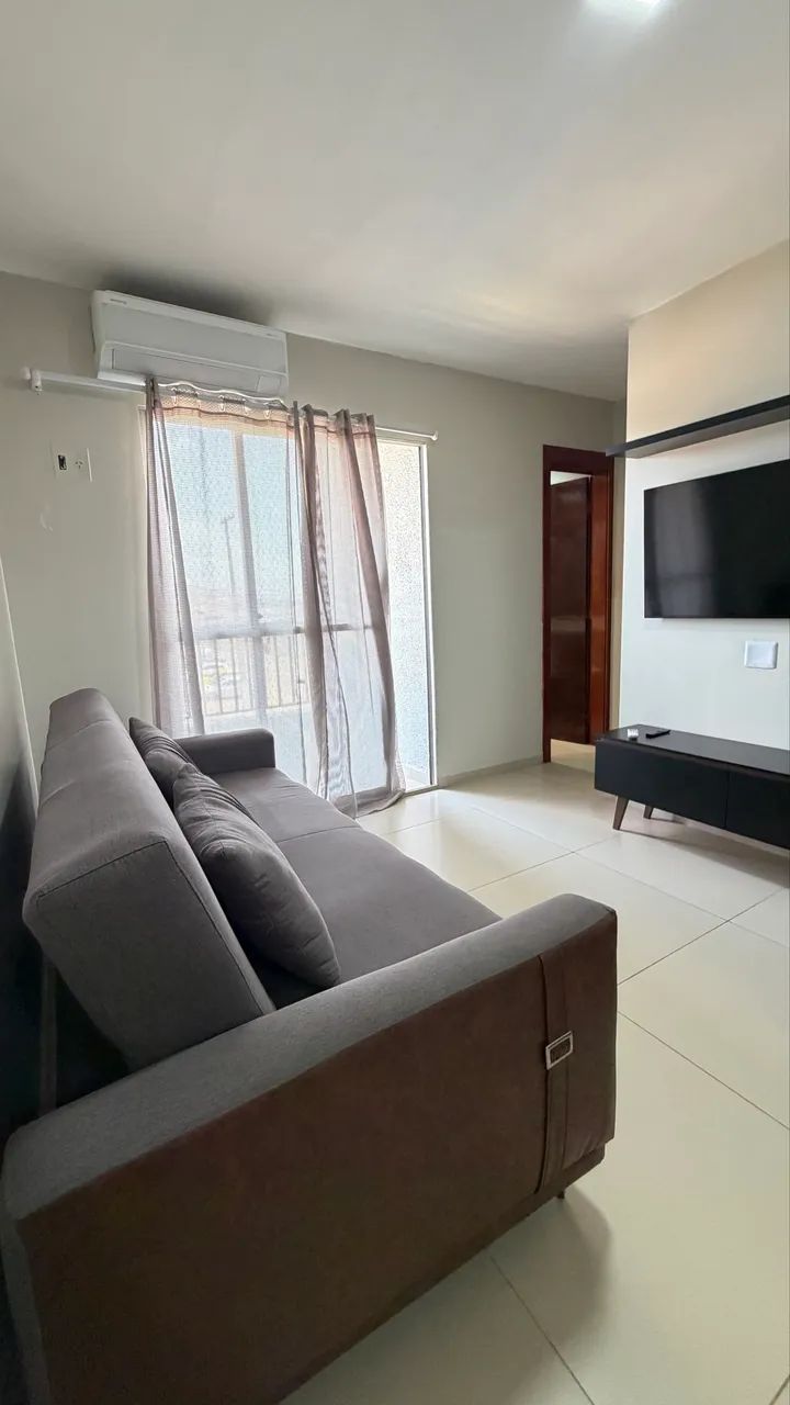 Apartamento mobiliado Residencial Castanheira 