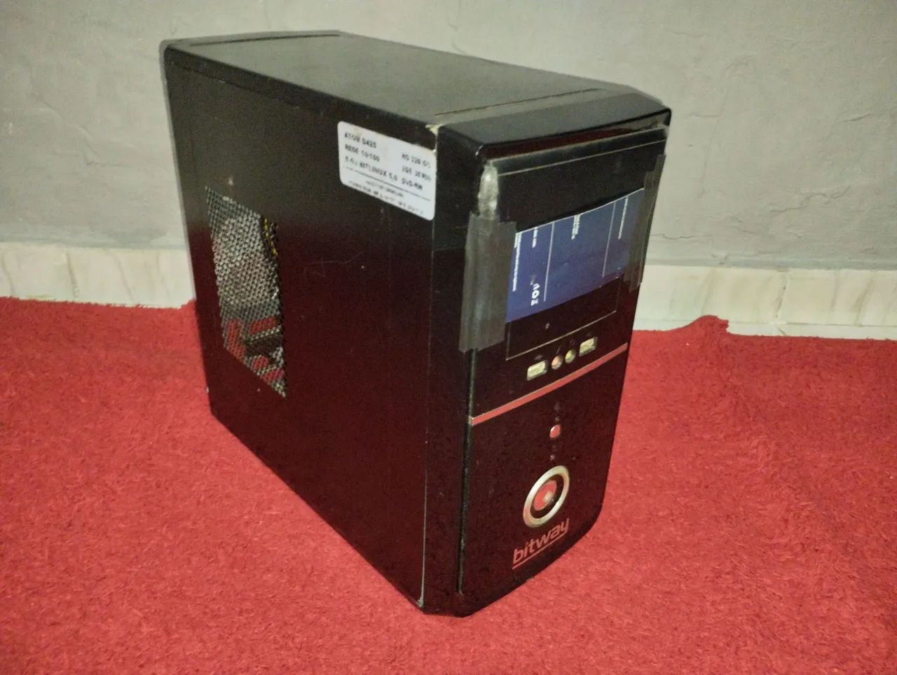 PC Desktop com placa de vídeo e 16Gb ram 