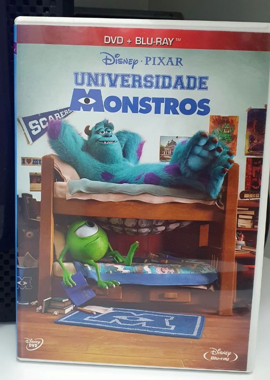 Universidade Monstros - DVD + Blu-ray