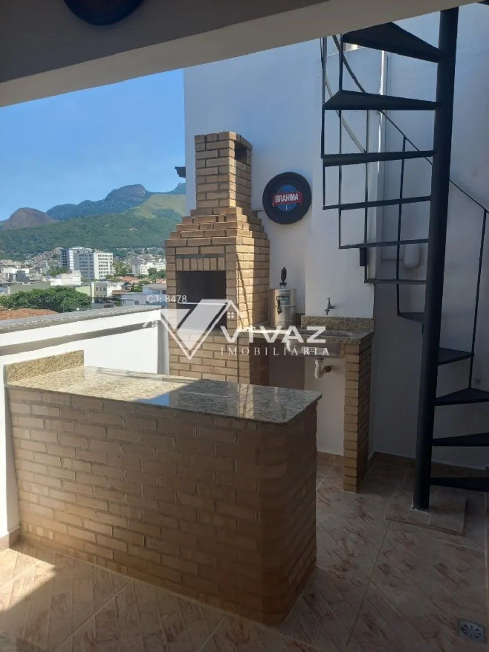Apartamento Duplex com Varandão, 02 Quartos, 02 Banheiros e Terraço com Churrasqueira - Foto 5
