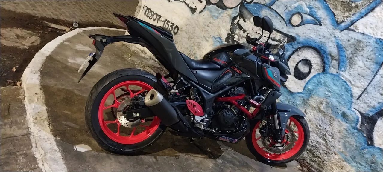 YAMAHA MT-03 CINZA 2023 - Foto 2