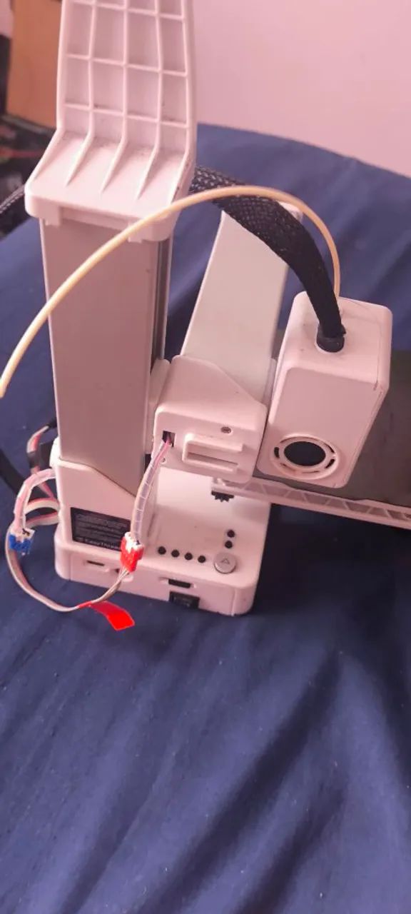 Impressora 3d k10 com 500g de filamento pla - Foto 2