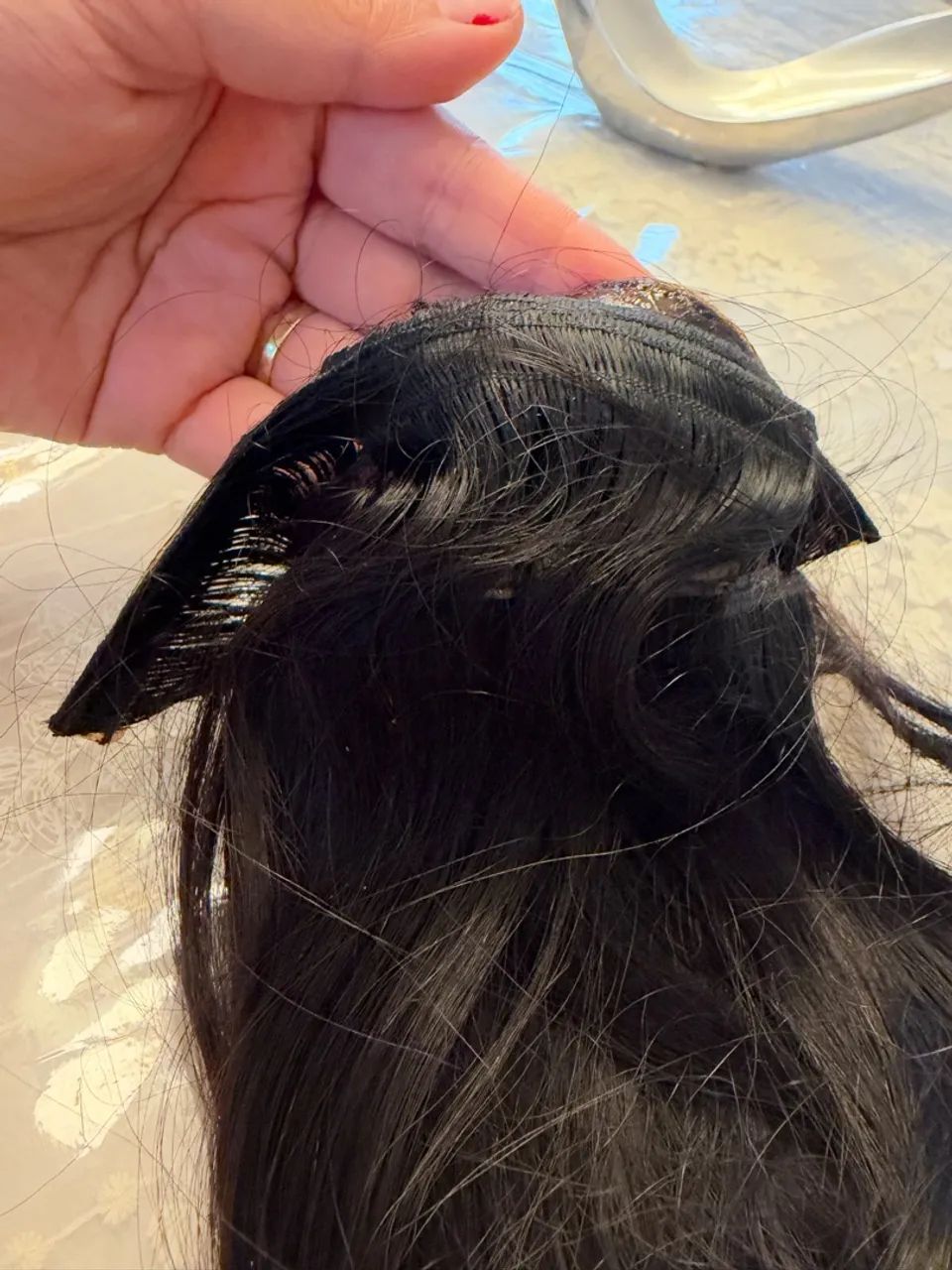 Cabelo Humano Castanho Escuro - Foto 2
